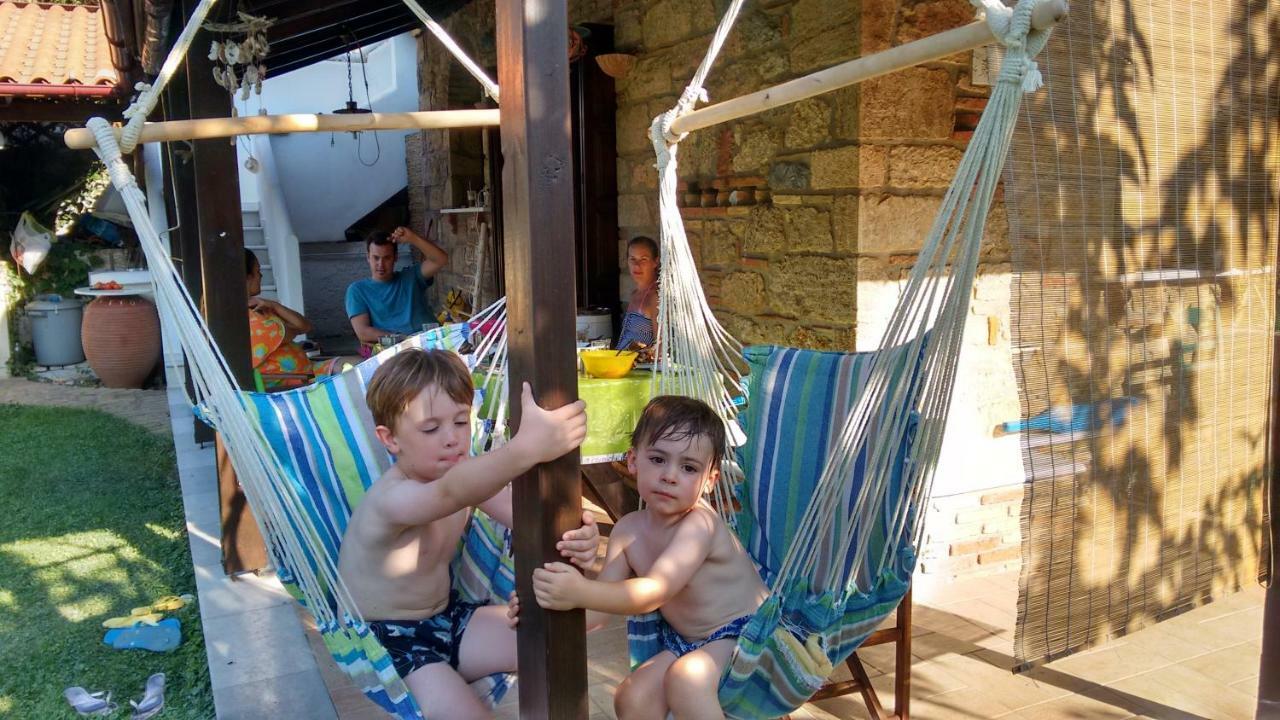 Kalogirou Stone House Apartment Limnionas  Luaran gambar