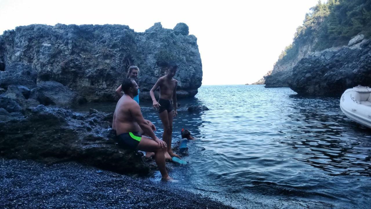 Kalogirou Stone House Apartment Limnionas  Luaran gambar