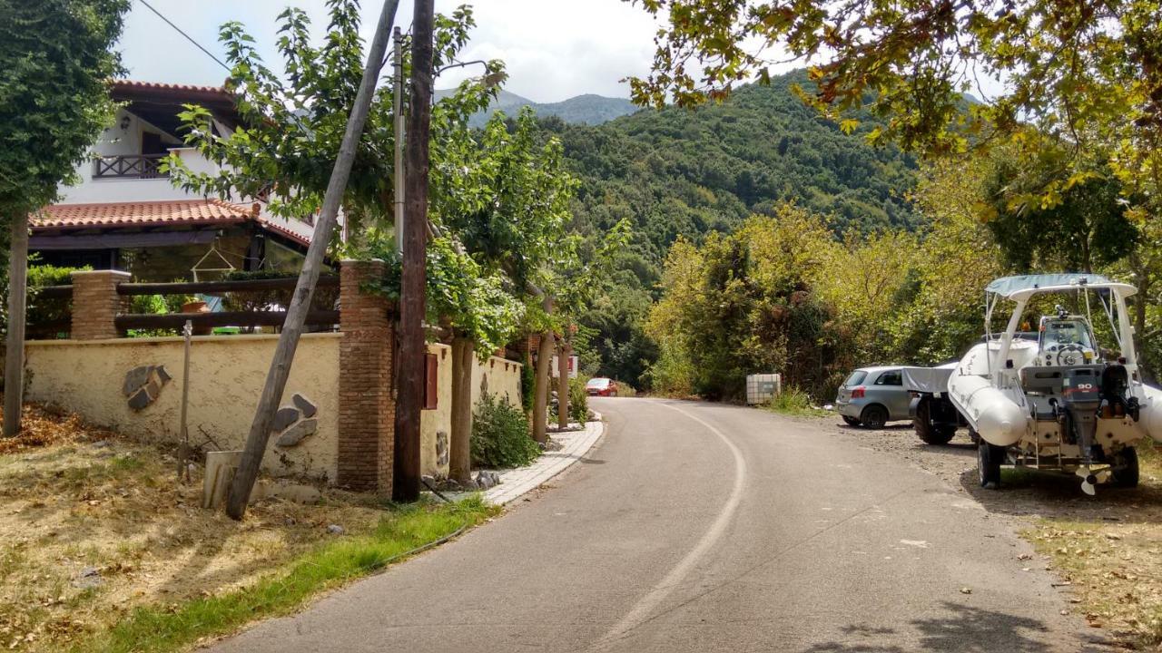 Kalogirou Stone House Apartment Limnionas  Luaran gambar