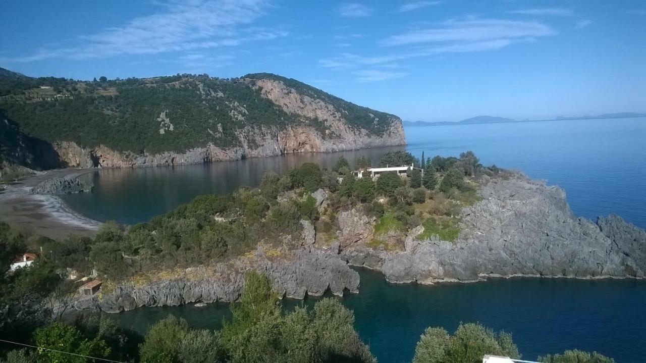Kalogirou Stone House Apartment Limnionas  Luaran gambar