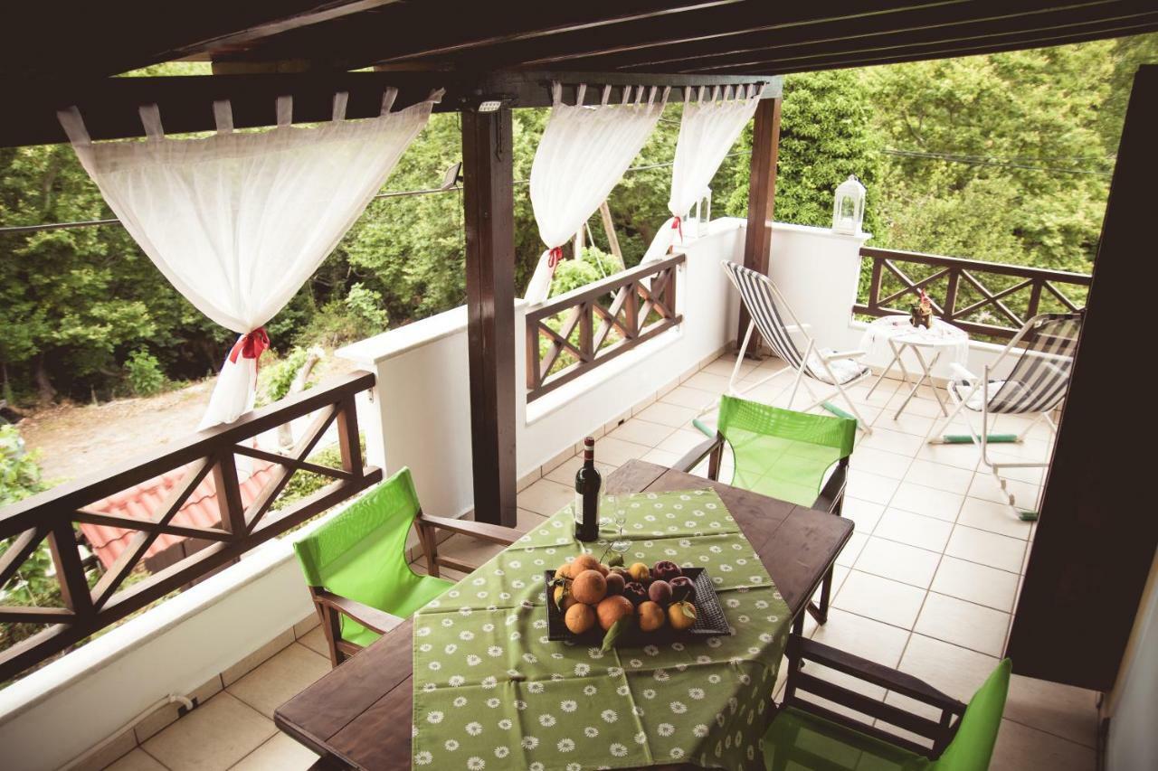 Kalogirou Stone House Apartment Limnionas  Luaran gambar
